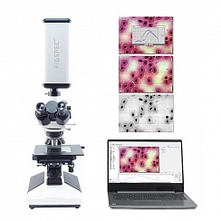 Изображение Гиперспектральный микроскоп на базе камеры FigSpec FS-23-IR